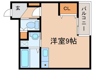 るぽ栗山の物件間取画像